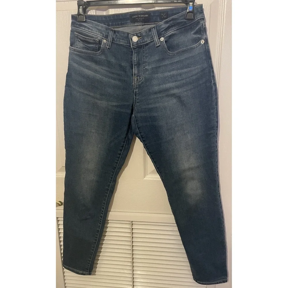 Lucky Brand Lolita Low Rise Super Skinny Jeans Women's 12/31 Blue 27